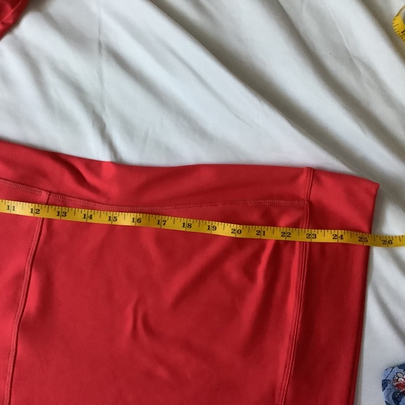 Nike Dri Fit Long Sleeved Red Button Up Turtleneck Golf Shirt, Size M - Picture 7 of 13